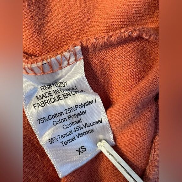 Young Fabulous & Broke Terry Tie Dye Cropped Sweatshirt XS - Picture 5 of 6